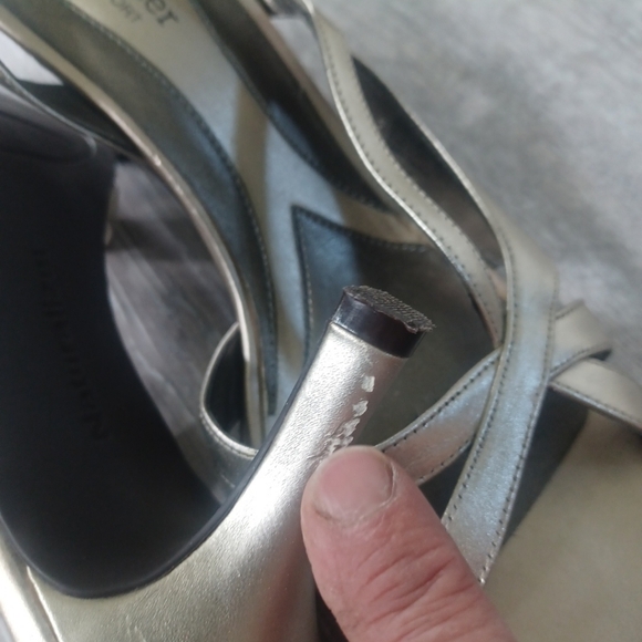 Clearout Final Naturalizer Prissy Slingback Heels 9W N5 Comfort Leather - Picture 5 of 8